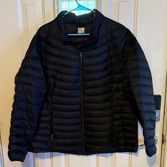 32 Degrees Black Insulated Jacket - Picture 1 of 7